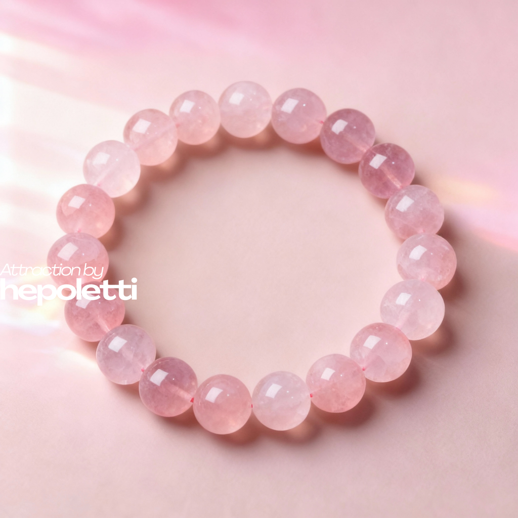 Blush Veil · Madagascar Rose Quartz · Attraction by Hepoletti