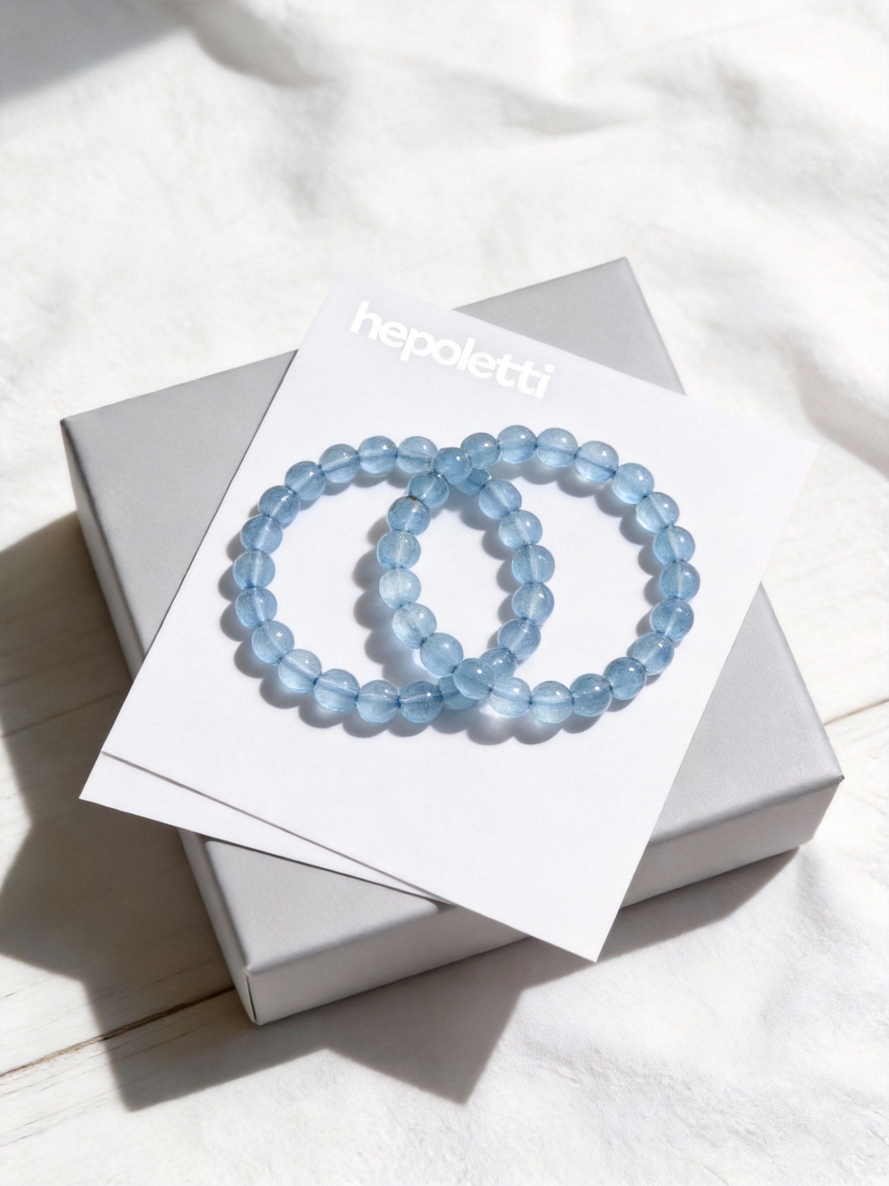 Tidal Light · Natural Aquamarine Crystal · Serenity by Hepoletti